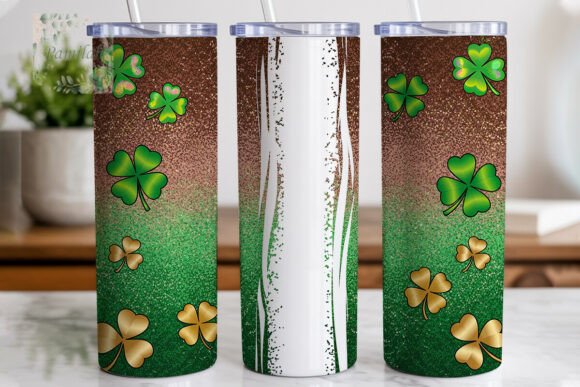 Download Lucky Clovers Glitter St Patrick's PNG - Premium Resources